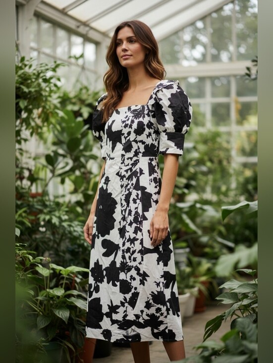 Christopher John Rogers Dresses & Skirts - 💥SALE💥 Christopher John Rogers Black White Dress sz. 4